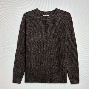 Pink Clover Charcoal Crew Neck Sweater